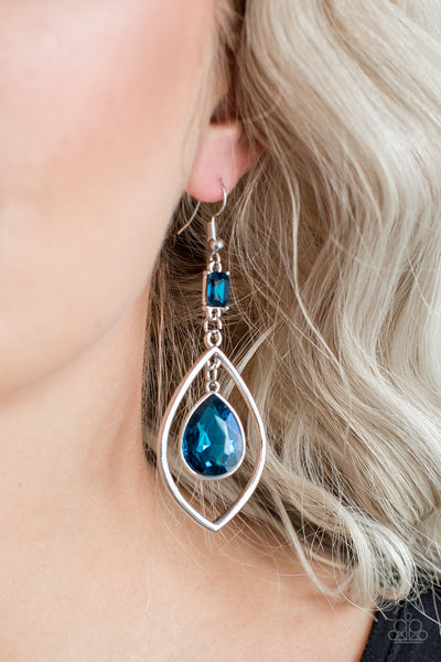 Priceless - Blue Earrings